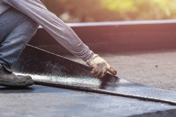 Professional Exterior Waterproofing technician working in Middlesex, NY